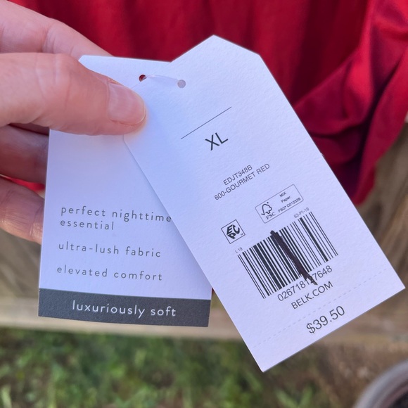 👗Wonderly red sleep tee - Picture 5 of 7